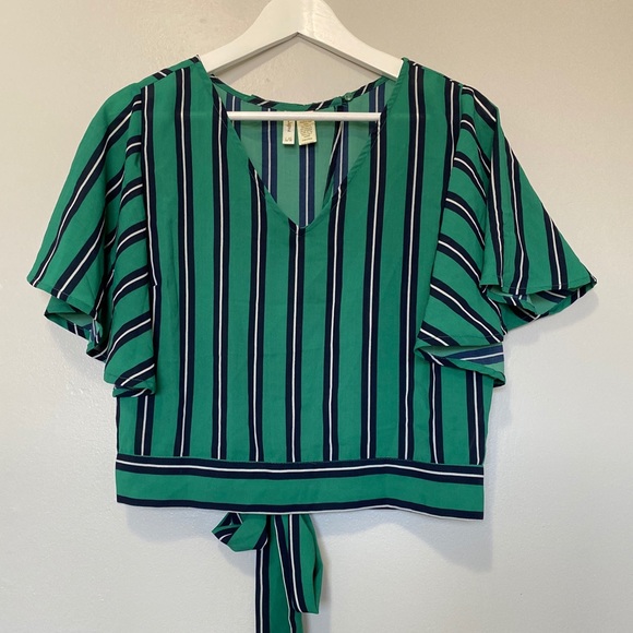 Japna Tops - ▫️Japna Green Blouse▫️